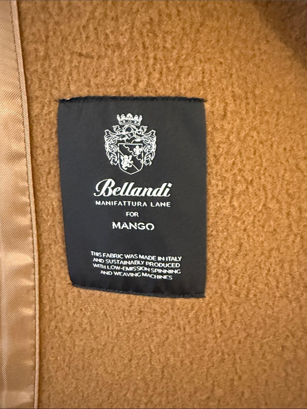 New Mango Italian Wool Coat - NWOT - Picture 3 of 5